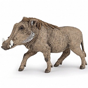 Фигурка – Бородавочник, 10 х 6 х 3 см. (Papo, 50180)